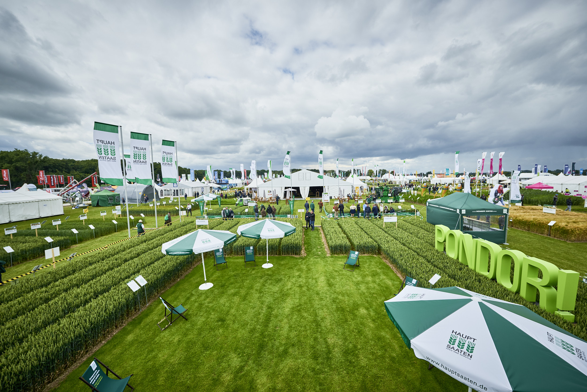 Hauptsaaten auf den DLG Feldtagen